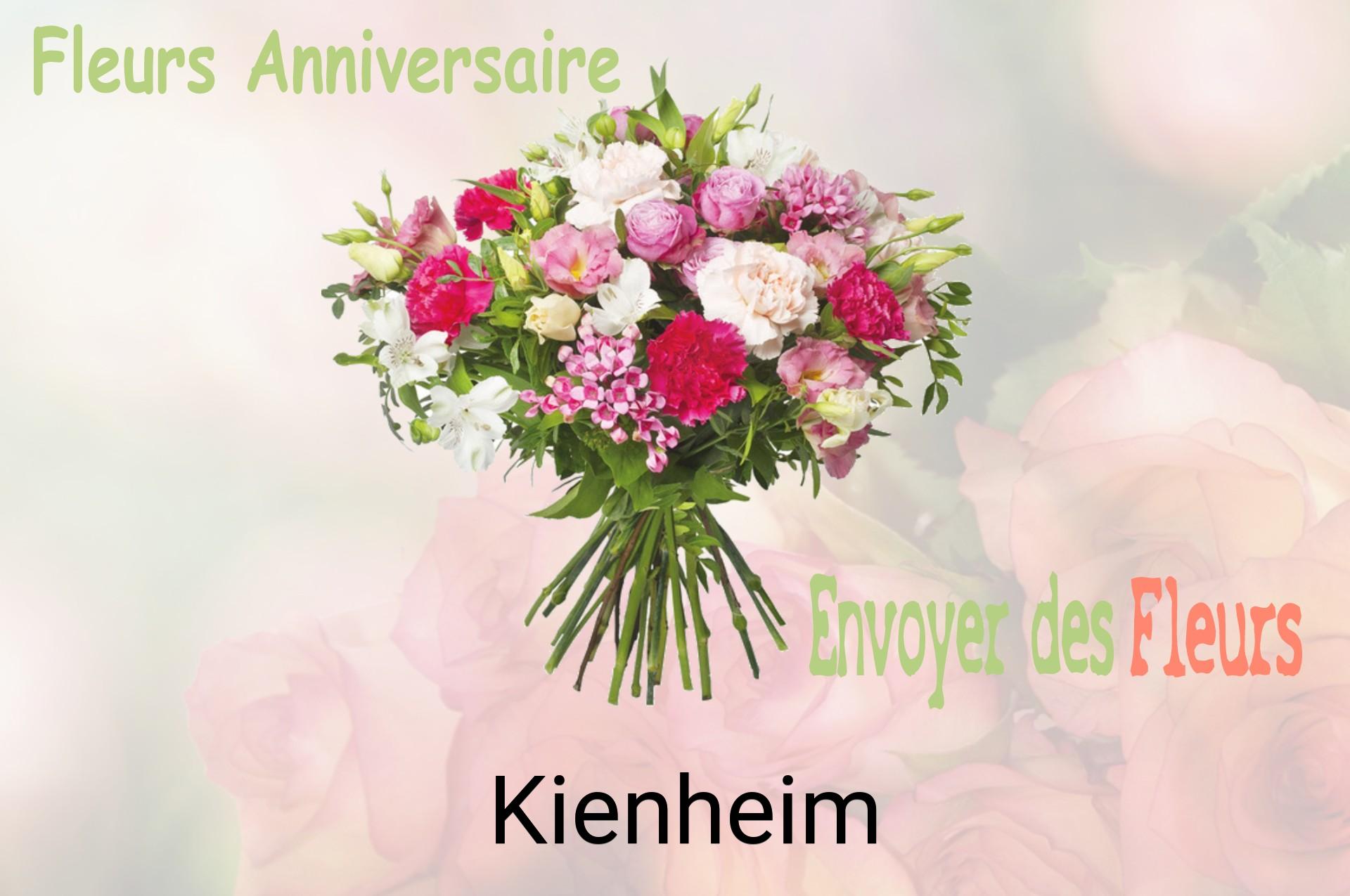 Bouquet de fleurs d’anniversaire livré à Kienheim